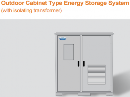 Outdoor Cabinet Type LiFePO4 Battery