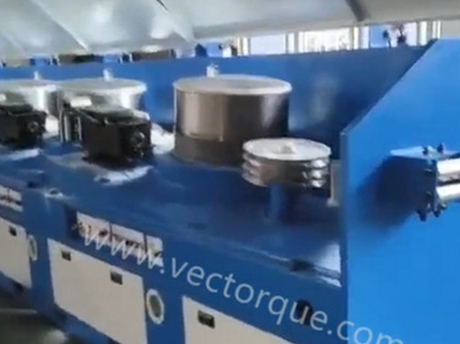 Strait Wire Drawing Machine Using V&T Inverters