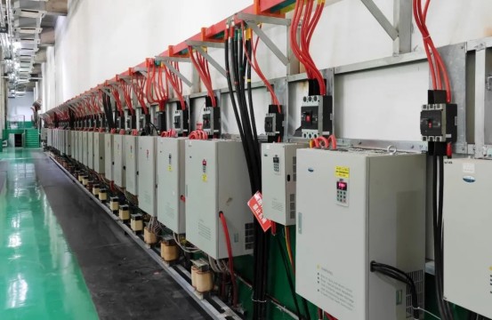 Paper-making mill project equipment using more than 400 V&T inverters 