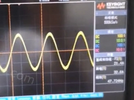 Good wavefrom vector control performance