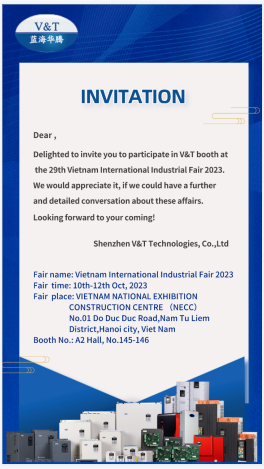 Exhibition Invitation to the Vietnam International Industrial Fair 2023