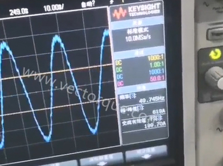 Without the hardware, the input voltage detection phase .  it is showing the good performance with software.