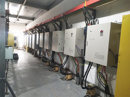 V&T E5 V5 Inverters for water pump, vacuum pump, pressure screen in Paper-making factory