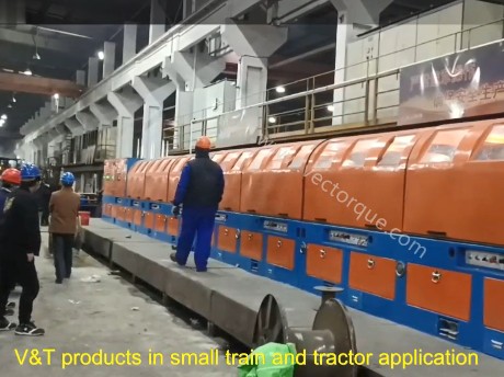 V&T Frequency Drive products in small train and tractor application