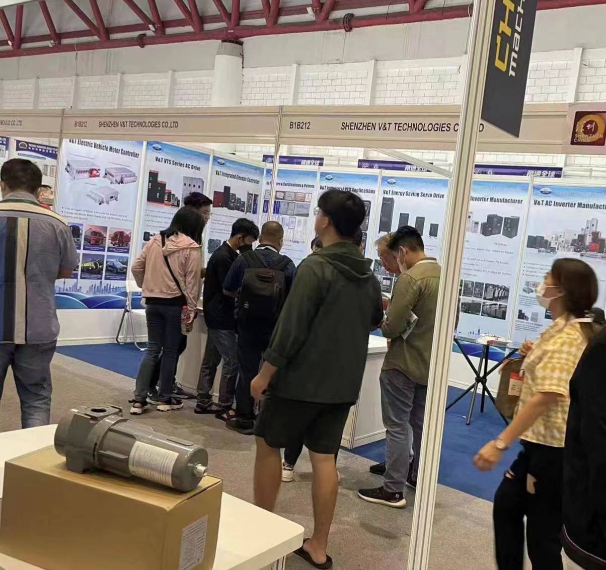 Shenzhen V&T Technologies Excels at China Machinex Exhibition in Jakarta, Indonesia
